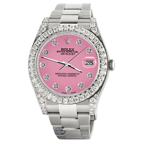 montre rolex rose